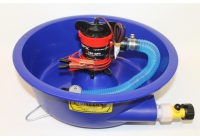 Blue Bowl With Pump